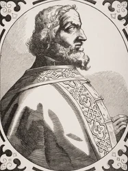 Charlemagne, King of the Franks and Lombards, after a 16th century engraving, from 